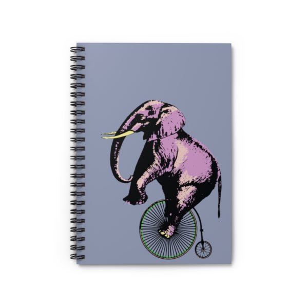 Elephant on a penny, Spiral Notebook - Ruled Line - Image 2