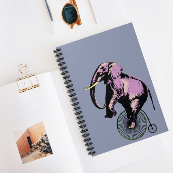 Elephant on a penny, Spiral Notebook - Ruled Line - Image 5