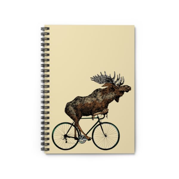 Moose, Spiral Notebook - Ruled Line - Image 2