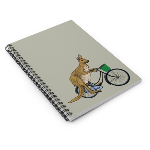 Kangaroo, Spiral Notebook - Ruled Line