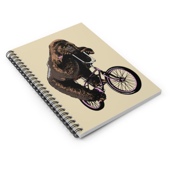 Gorilla, Spiral Notebook - Ruled Line