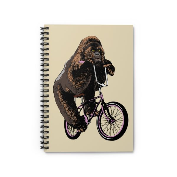 Gorilla, Spiral Notebook - Ruled Line - Image 2