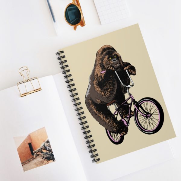 Gorilla, Spiral Notebook - Ruled Line - Image 5