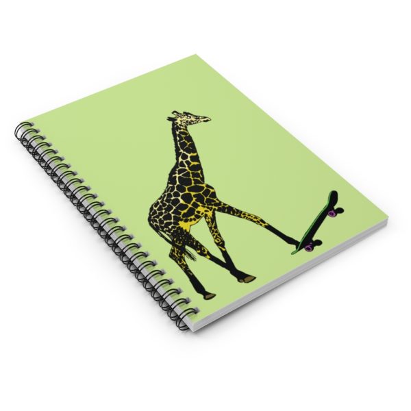 Giraffe, Spiral Notebook - Ruled Line