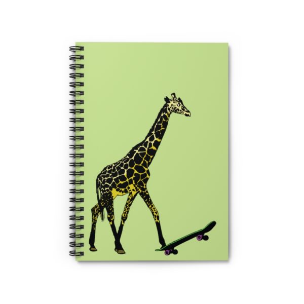 Giraffe, Spiral Notebook - Ruled Line - Image 2