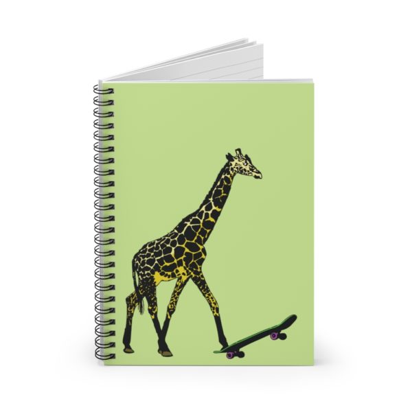 Giraffe, Spiral Notebook - Ruled Line - Image 3