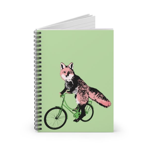Fox, Spiral Notebook - Ruled Line - Image 3