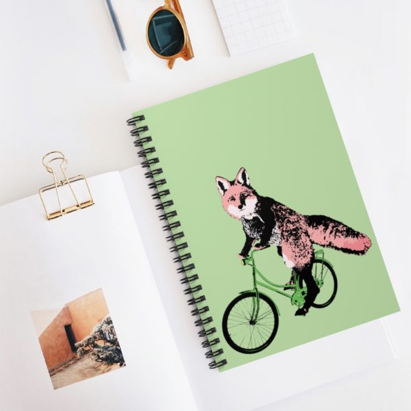 Fox, Spiral Notebook - Ruled Line - Image 5