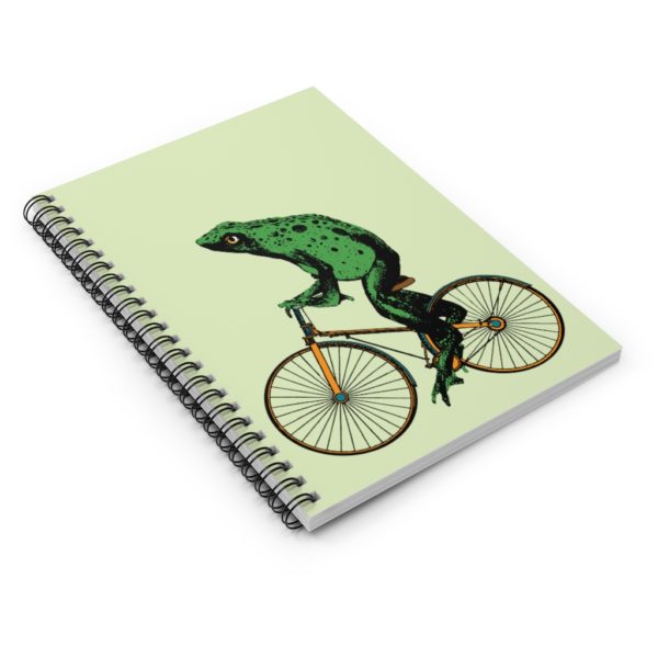 Frog, Spiral Notebook - Ruled Line