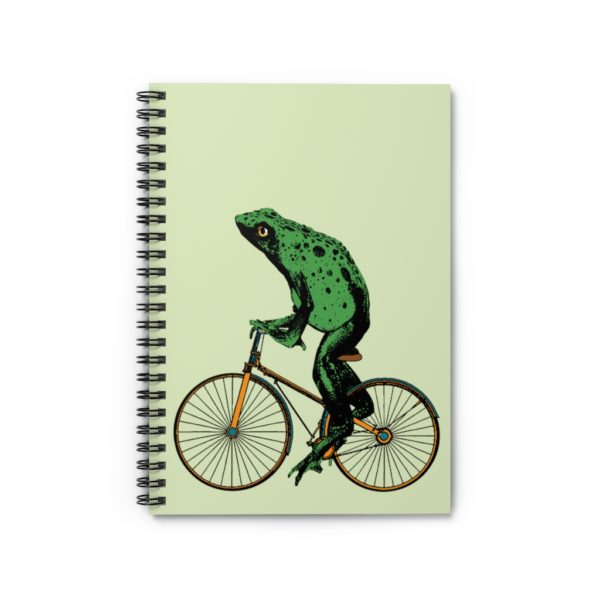 Frog, Spiral Notebook - Ruled Line - Image 2