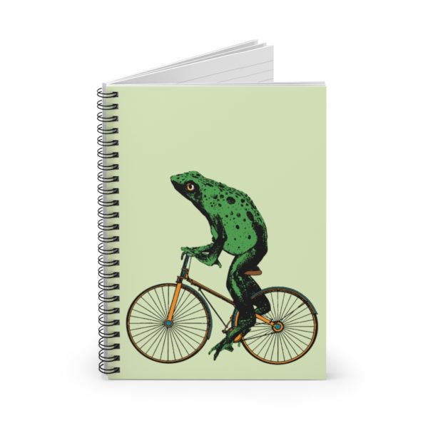 Frog, Spiral Notebook - Ruled Line - Image 3