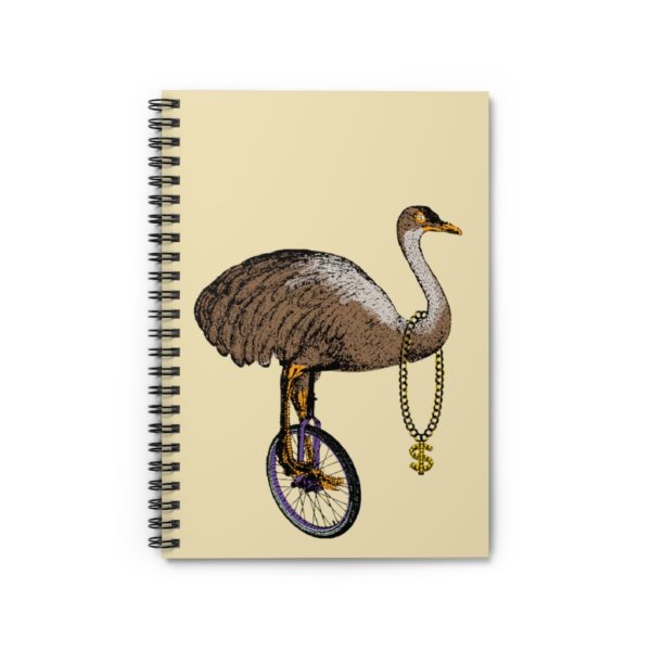 Emu, Spiral Notebook - Ruled Line - Image 2