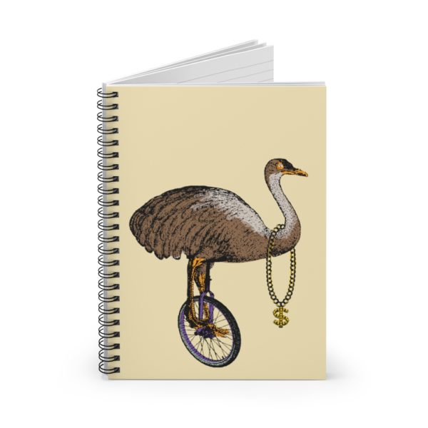 Emu, Spiral Notebook - Ruled Line - Image 3