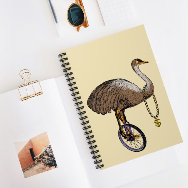 Emu, Spiral Notebook - Ruled Line - Image 5