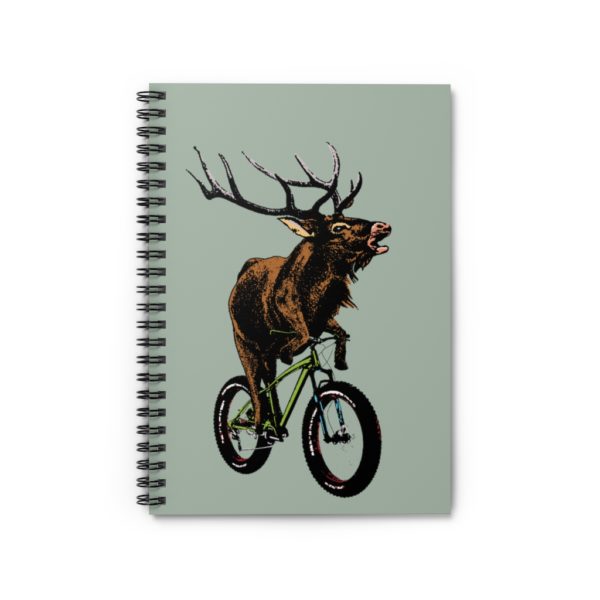 Elk, Spiral Notebook - Ruled Line - Image 2