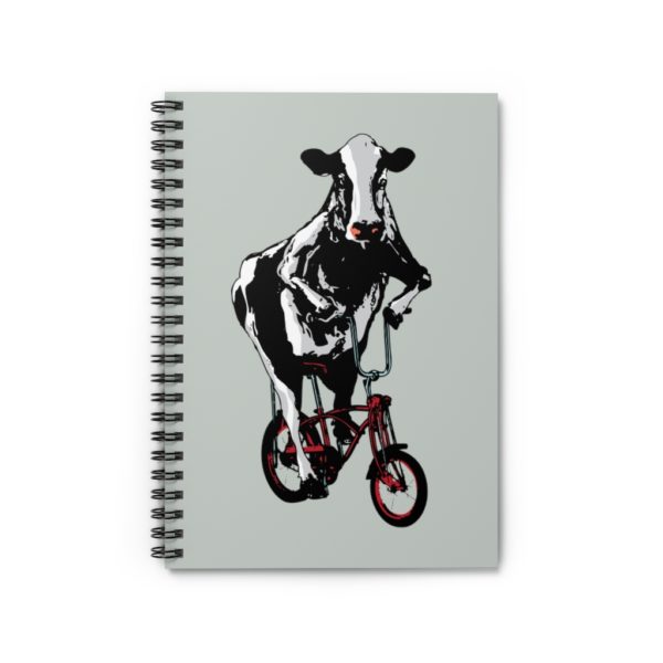 Cow, Spiral Notebook - Ruled Line - Image 2