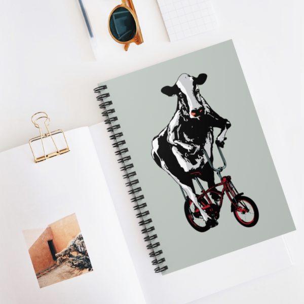 Cow, Spiral Notebook - Ruled Line - Image 5