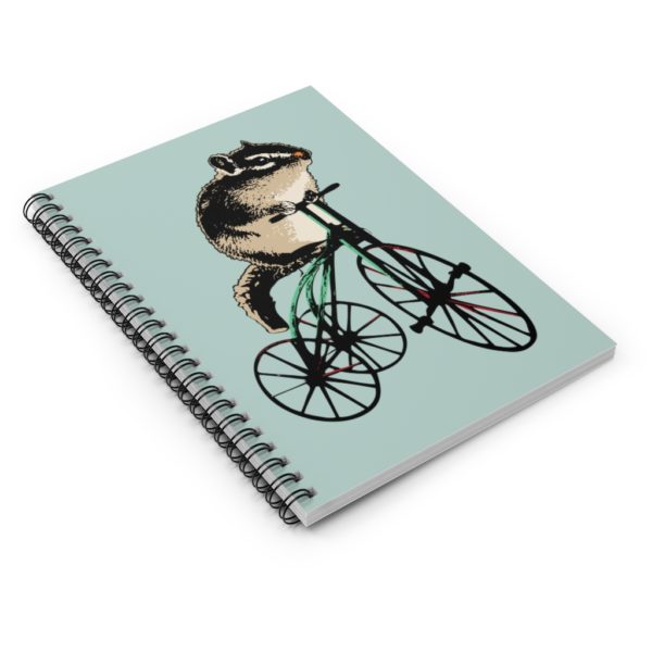 Chipmunk, Spiral Notebook - Ruled Line