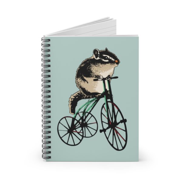 Chipmunk, Spiral Notebook - Ruled Line - Image 3