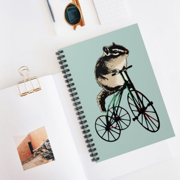 Chipmunk, Spiral Notebook - Ruled Line - Image 5