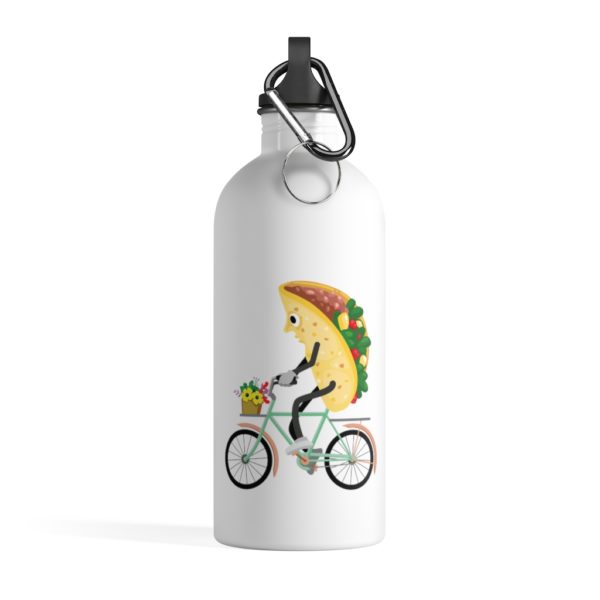 Taco, Stainless Steel Water Bottle - Image 3