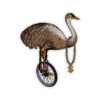 Emu, Kiss-Cut Sticker