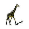Giraffe, Kiss-Cut Sticker - Image 3