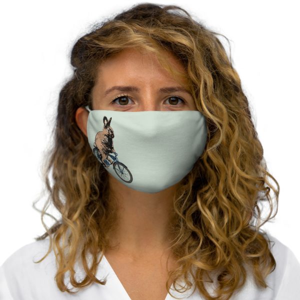 Bunny, Snug-Fit Polyester Face Mask - Image 4