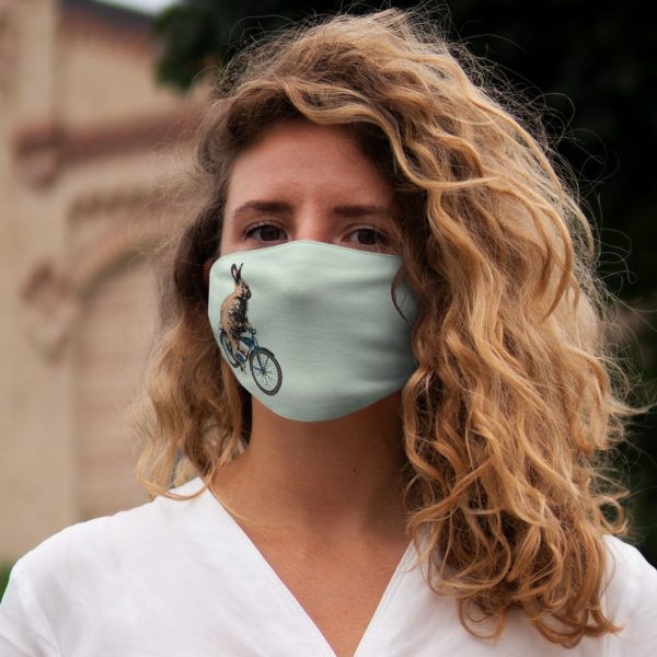 Bunny, Snug-Fit Polyester Face Mask - Image 6