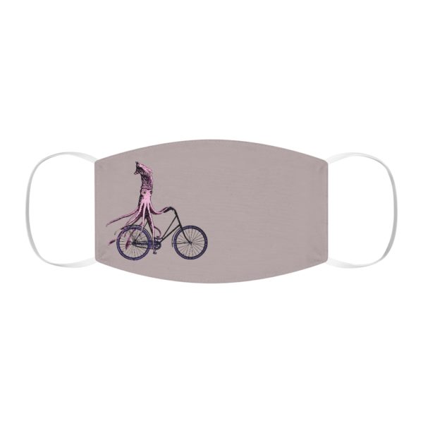 Squid, Snug-Fit Polyester Face Mask