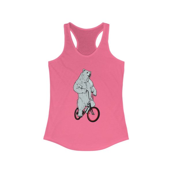 Polar Bear - Women's Ideal Racerback Tank - Image 11
