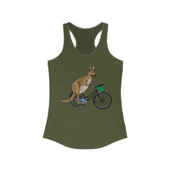 Kangaroo - Women's Ideal Racerback Tank - Image 3