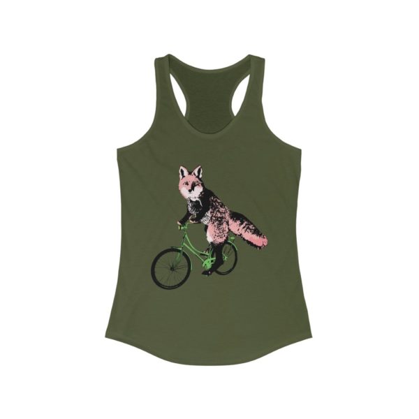 Fox - Women's Ideal Racerback Tank - Image 4