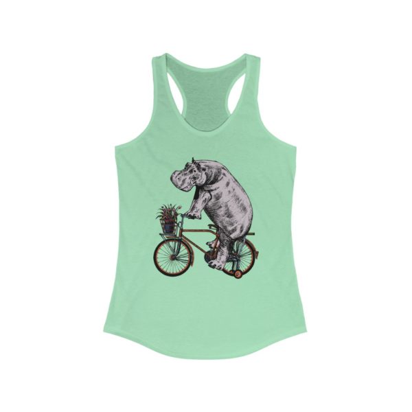 Hippo - Women's Ideal Racerback Tank - Image 5
