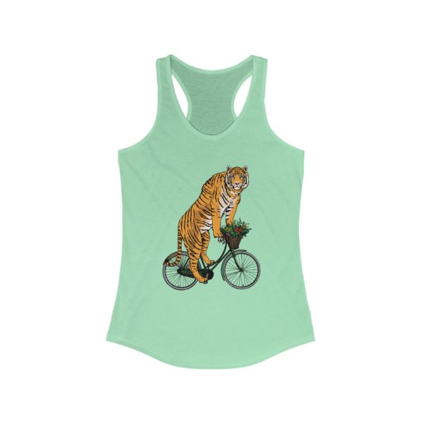 Tiger - Women's Ideal Racerback Tank - Image 4