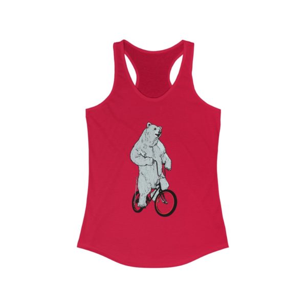 Polar Bear - Women's Ideal Racerback Tank - Image 13