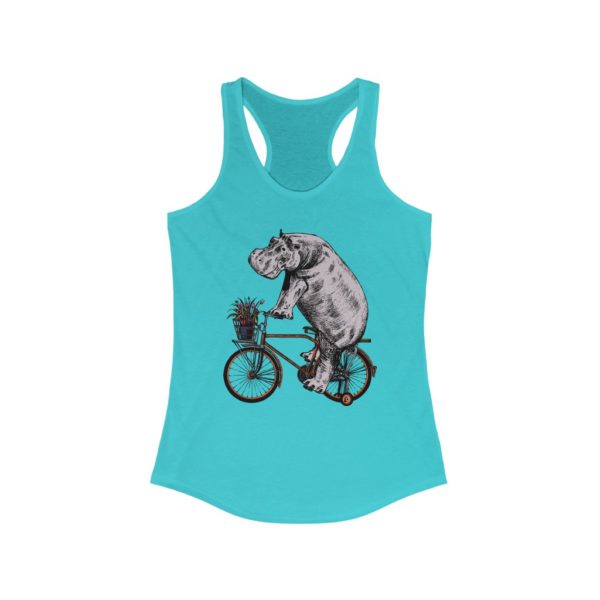 Hippo - Women's Ideal Racerback Tank - Image 7