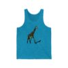 Giraffe, Unisex Jersey Tank - Image 7