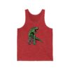 T-Rex, Unisex Jersey Tank - Image 8