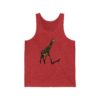 Giraffe, Unisex Jersey Tank - Image 8