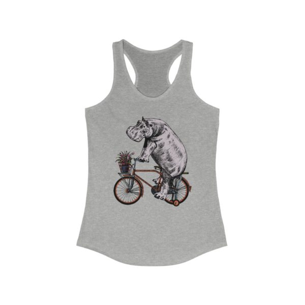Hippo - Women's Ideal Racerback Tank - Image 2