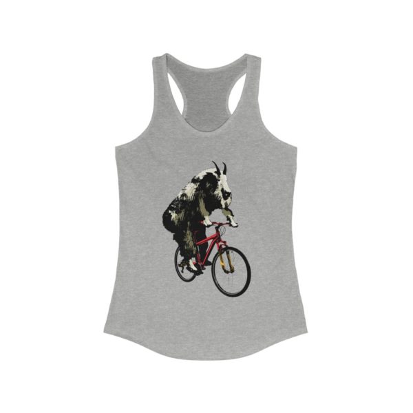 Goat - Women's Ideal Racerback Tank - Image 2