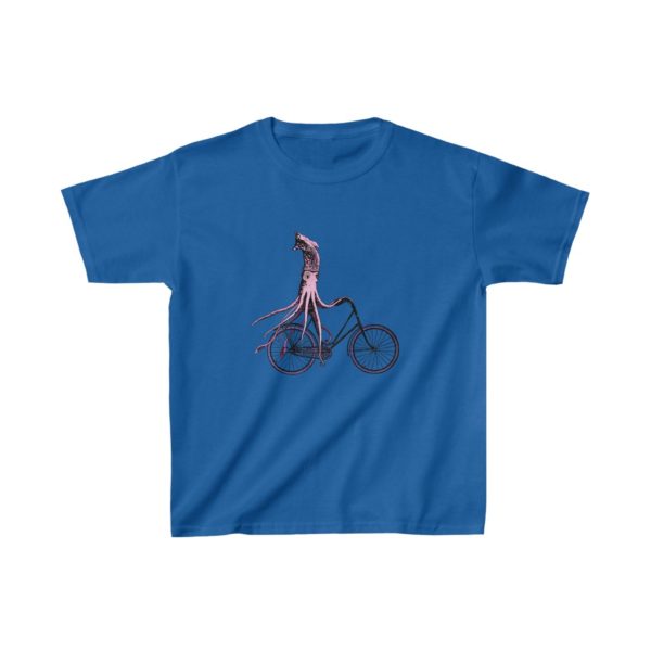 Squid, Kids Heavy Cotton Tee - Image 12