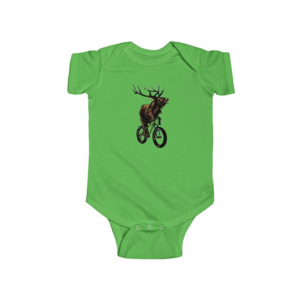Elk, Infant Fine Jersey Bodysuit - Image 8