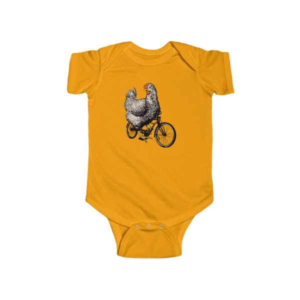 Chicken, Infant Fine Jersey Bodysuit - Image 5
