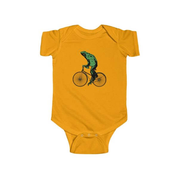 Frog, Infant Fine Jersey Bodysuit - Image 5