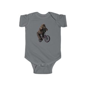 Gorilla, Infant Fine Jersey Bodysuit
