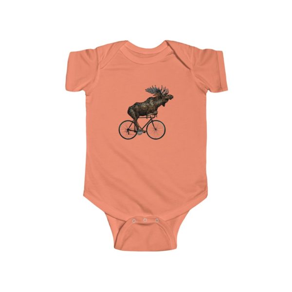 Moose, Infant Fine Jersey Bodysuit