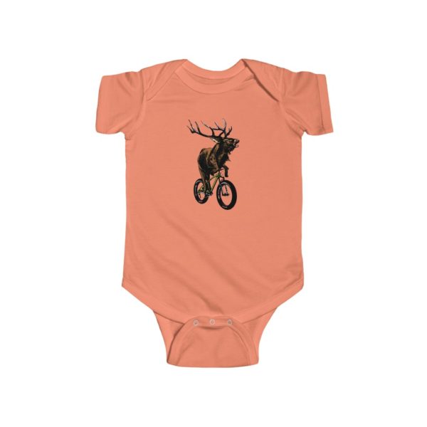 Elk, Infant Fine Jersey Bodysuit - Image 2