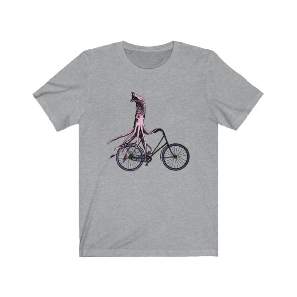 Squid, Unisex Jersey Short Sleeve Tee - Image 11